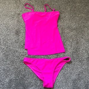 NWOT two piece tankini swim
